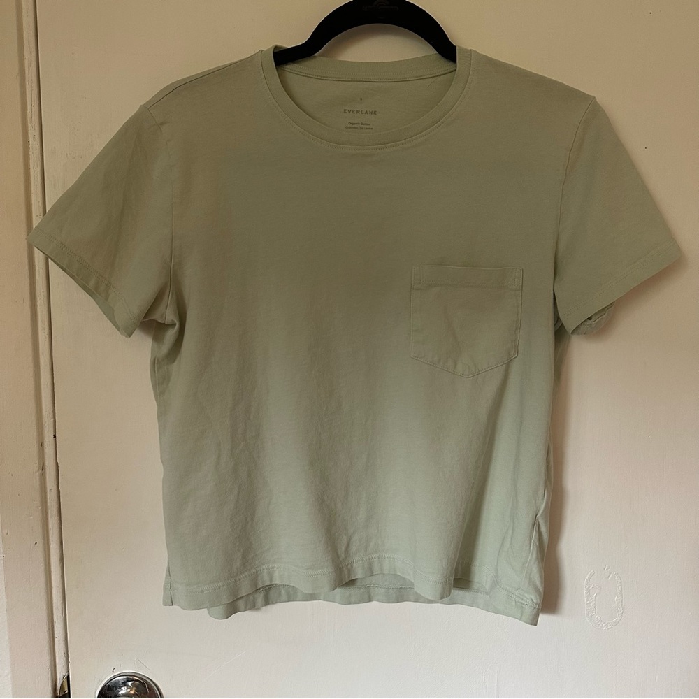 Everlane pale green tee